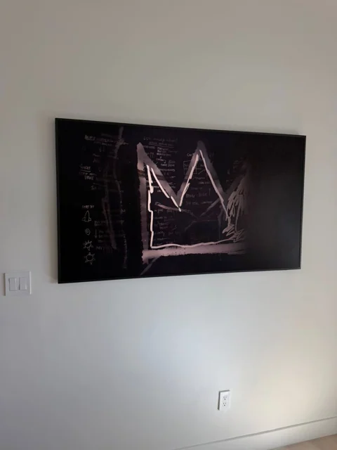 TV mounting, project photograph 9