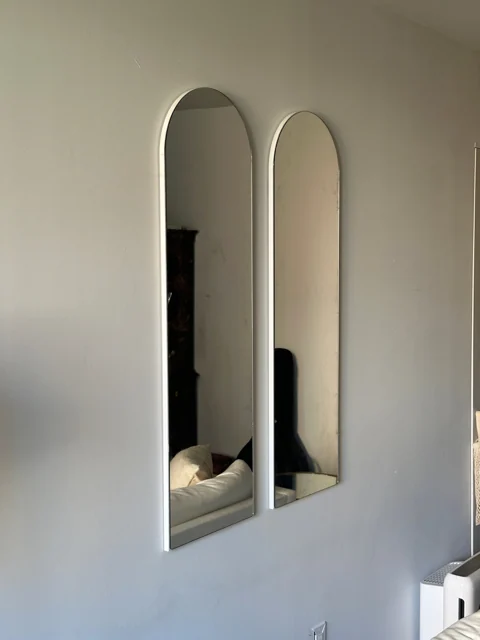 Mirror installation, project photograph 1
