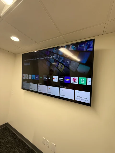 TV mounting, project photograph 17