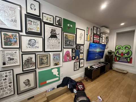 Gallery walls, project photograph 3