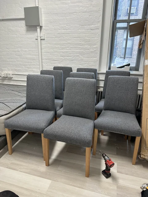 Furniture assembly, project photograph 14