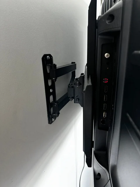 TV mounting, project photograph 3